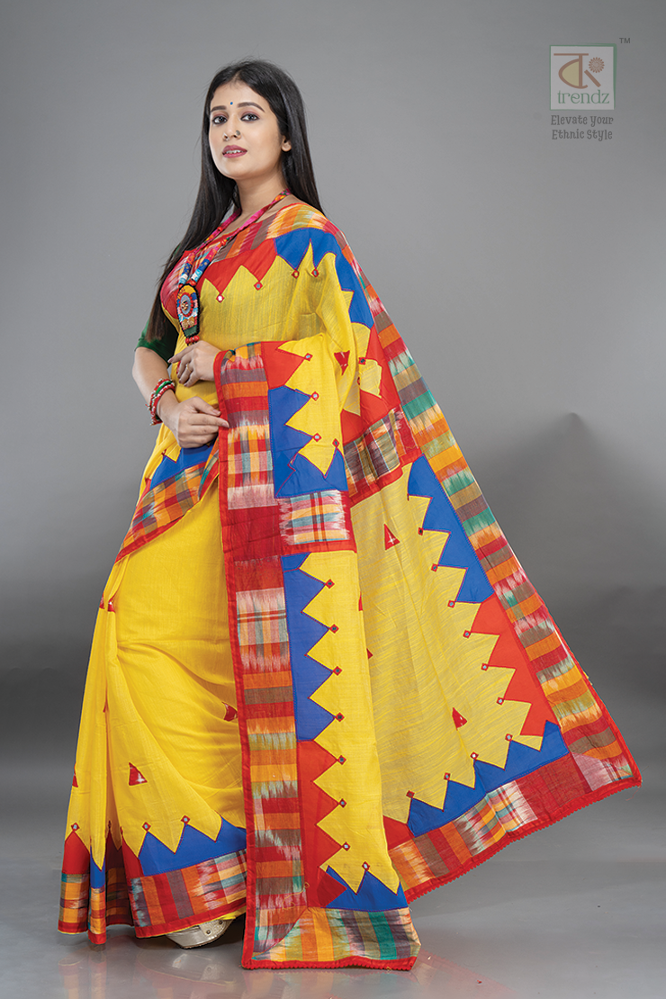 Cotton Handloom Boutique Style Saree