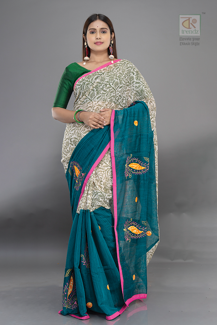 Cotton Handloom Boutique Style Saree