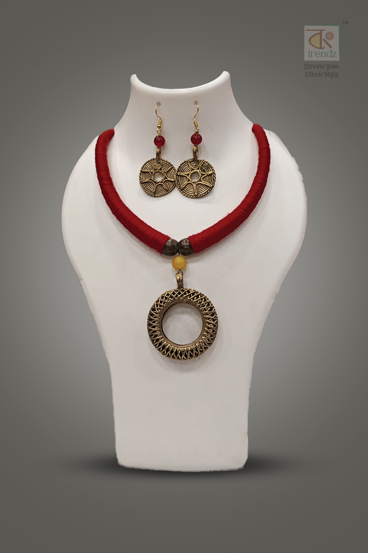 Fashion jewelery Dhokra DK8