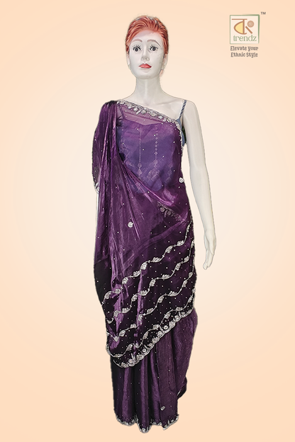 Exclusive Jimmy Choo Silk Saree