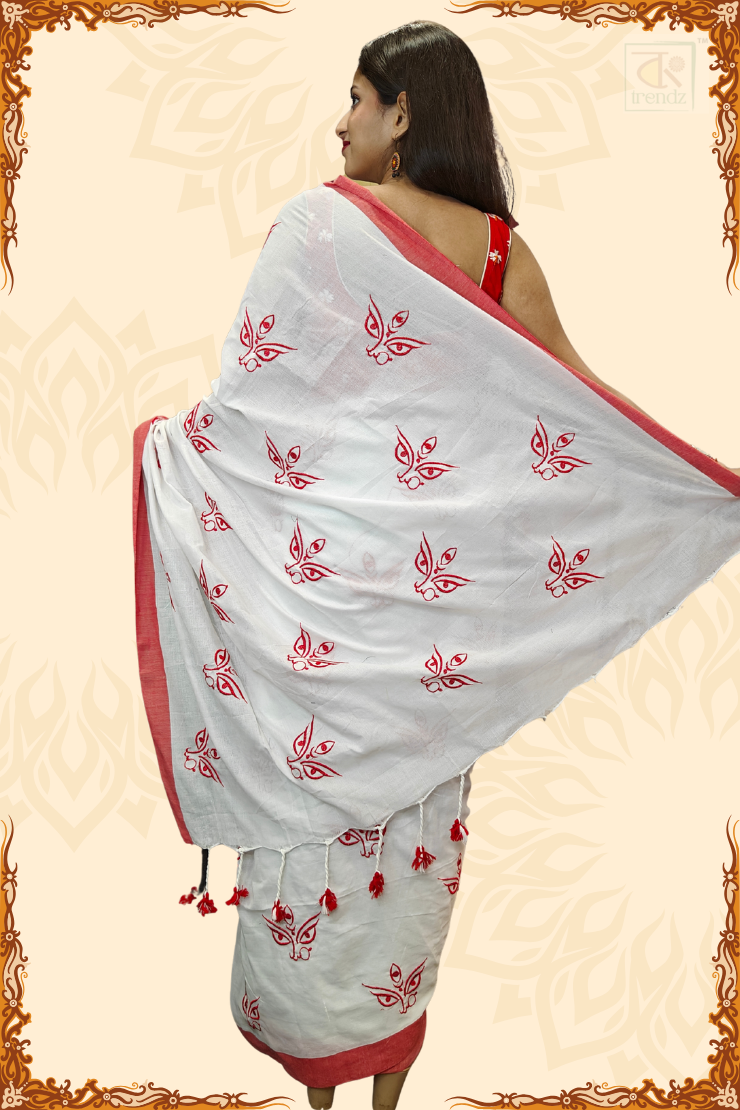 Trinayani Embroidered Saree