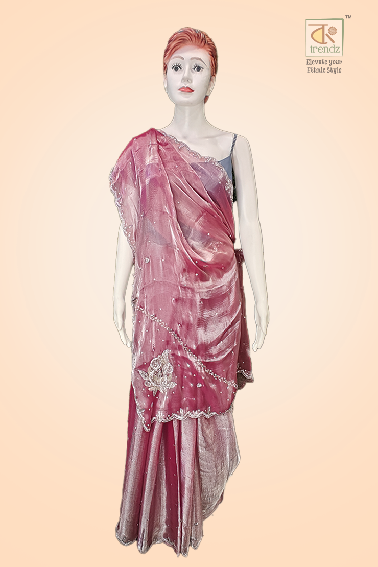 Exclusive Jimmy Choo Silk Saree