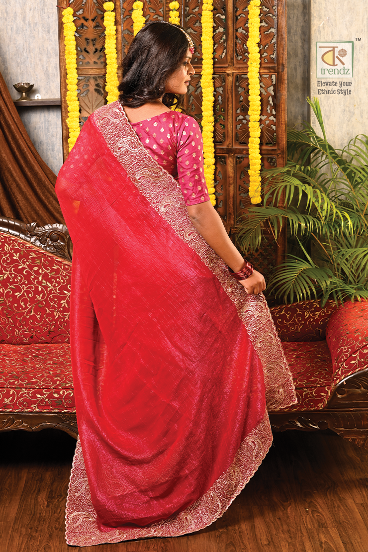 Konkaboti Chiffon Georgette Saree