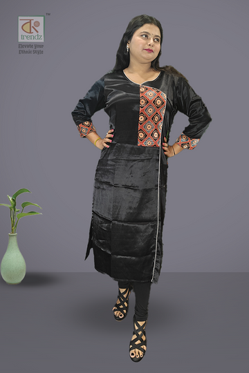Modal Patch Kurti – View 6 | Bong Trendz