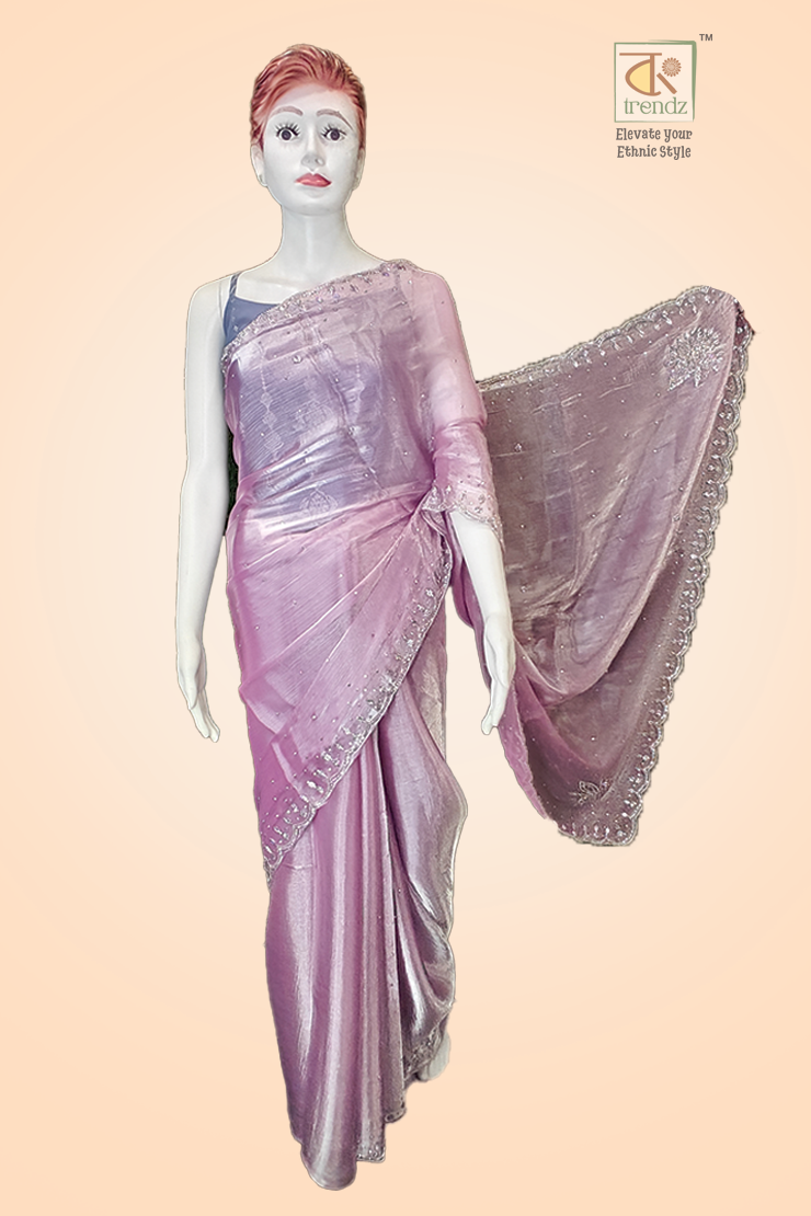 Exclusive Jimmy Choo Silk Saree