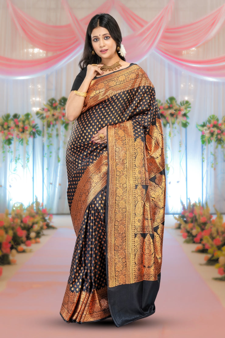 BEST BANARASI SAREE FOR DAY WEDDING FUNCTIONS – Singhania's