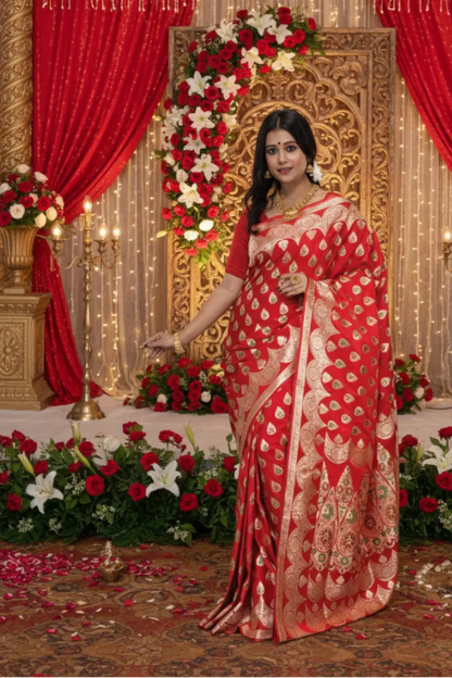 Designer Premium Handloom Banarasi Silk Saree