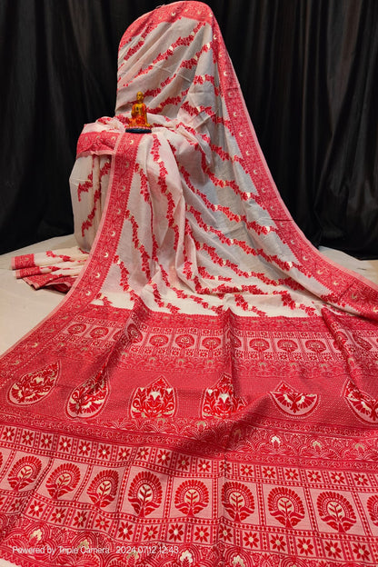Durga Puja Special - Dhakai Silk Saree