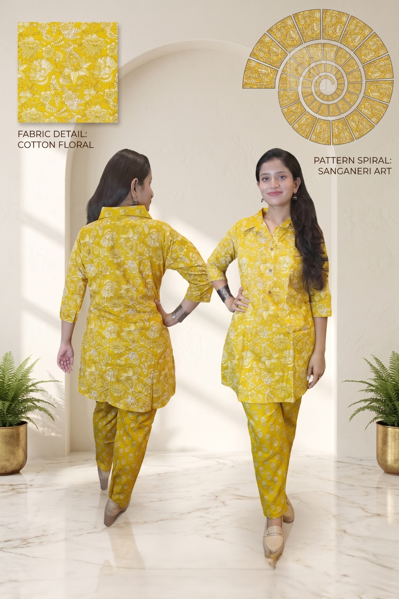 Fresh Bloom CoOrd Set – View 3 | Bong Trendz