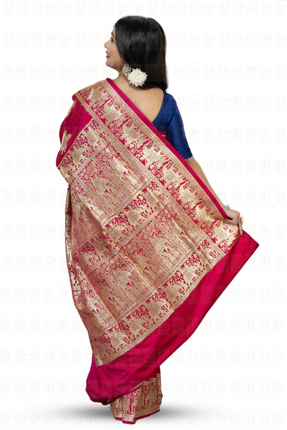 Designer Motif Banarasi Saree