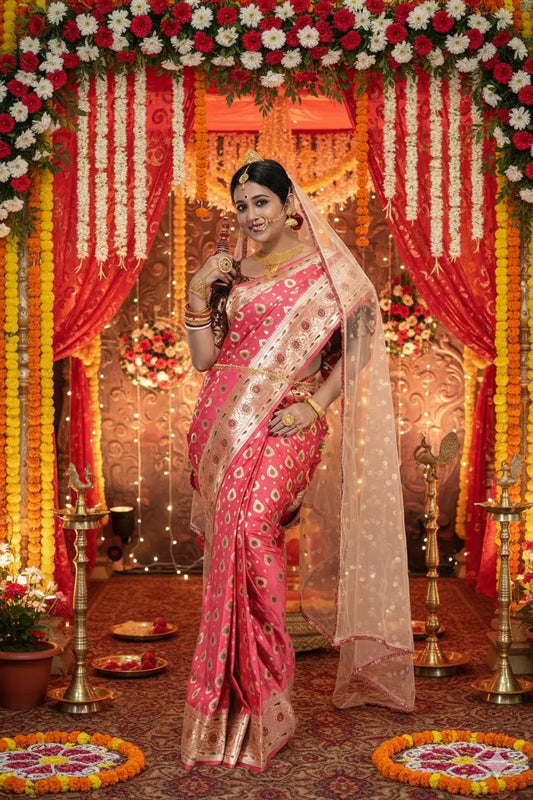 Designer Exclusive Handloom Banarasi Silk Saree