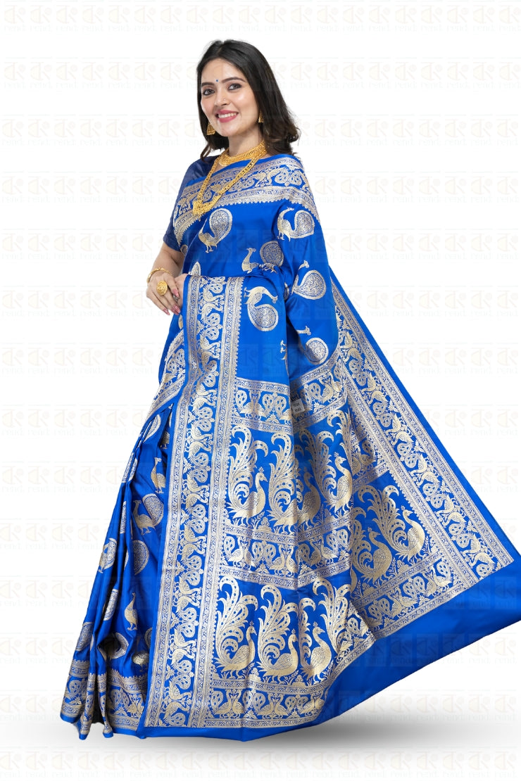 Designer Motif Banarasi Saree