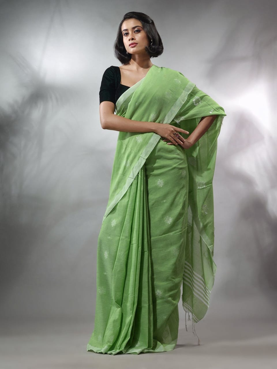 Jhilmil Cotton Saree