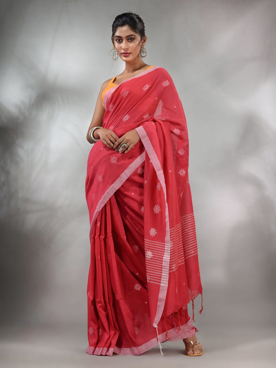 Jhilmil Cotton Saree