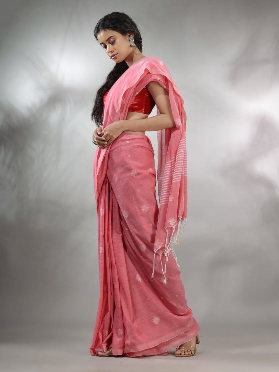 Jhilmil Cotton Saree