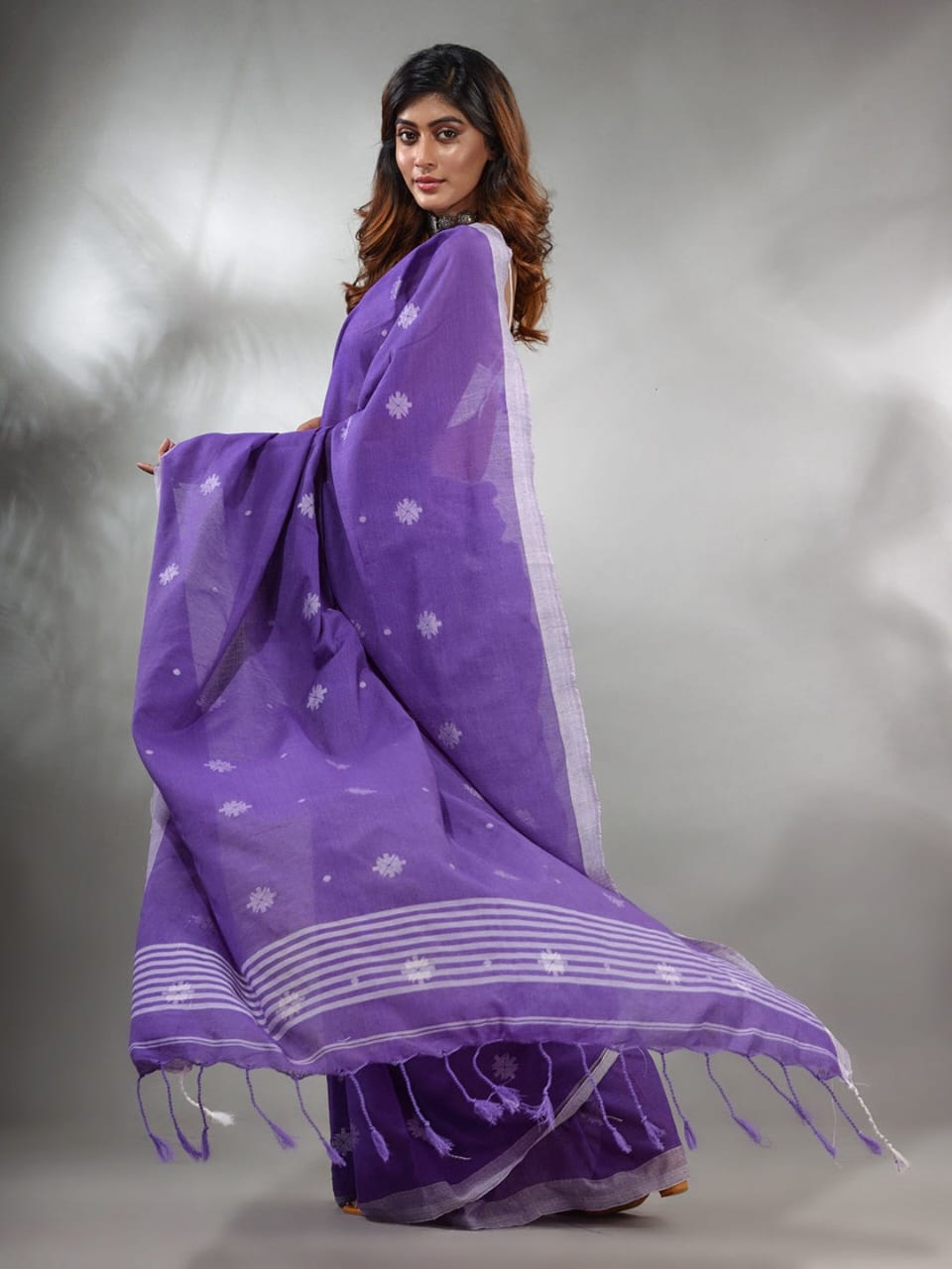 Jhilmil Cotton Saree