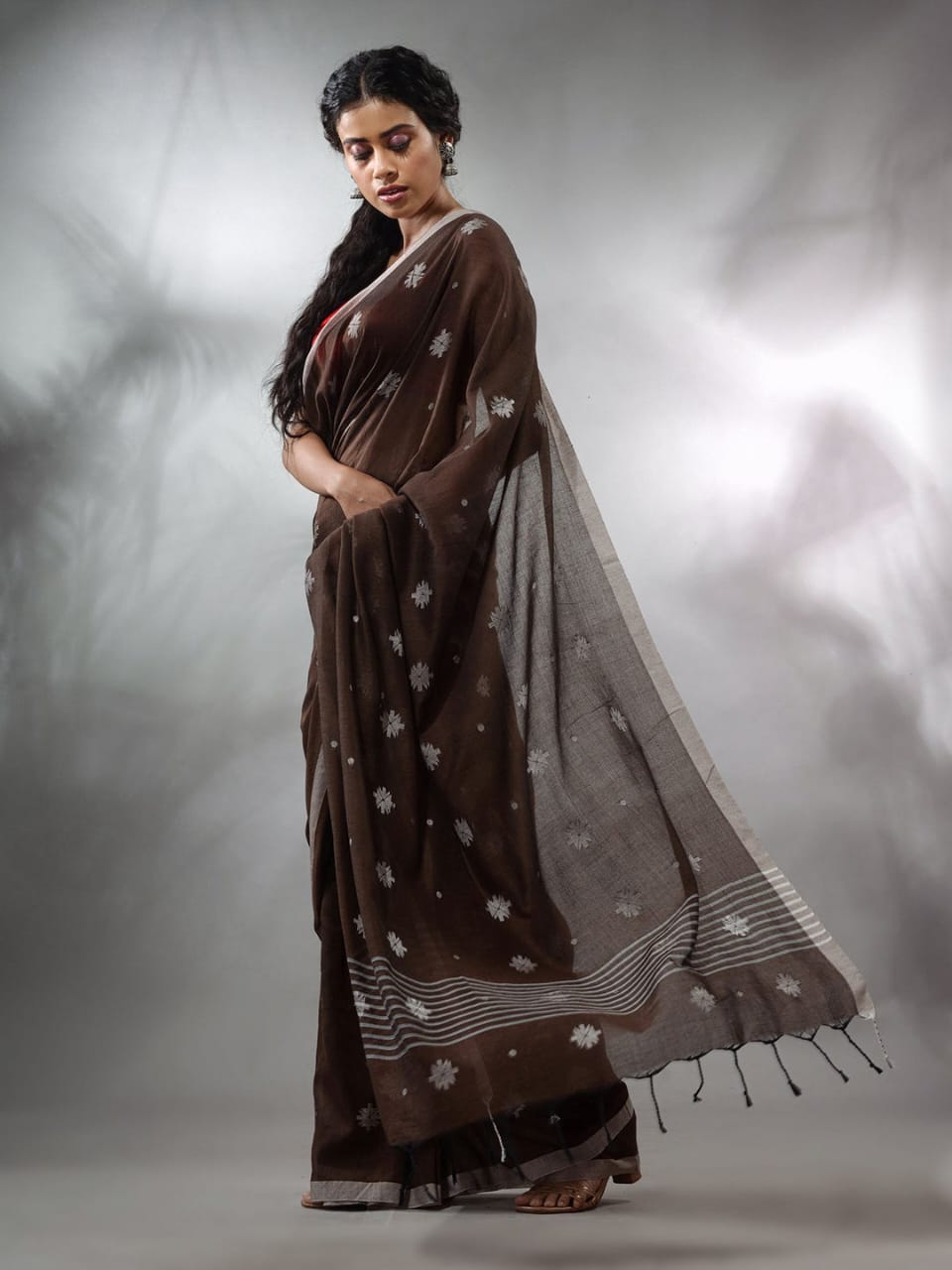 Jhilmil Cotton Saree