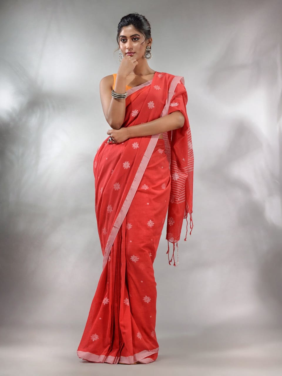 Jhilmil Cotton Saree