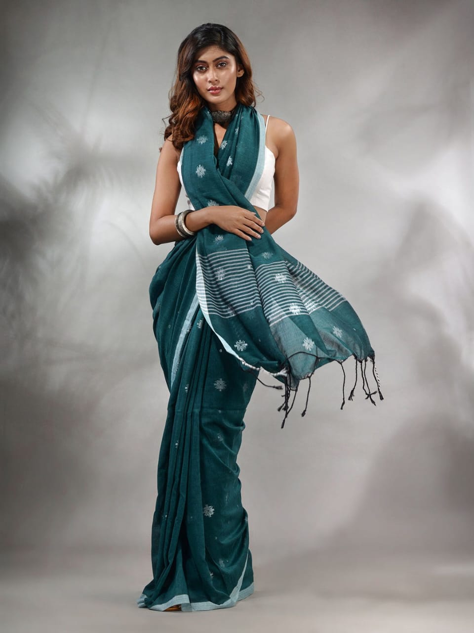 Jhilmil Cotton Saree