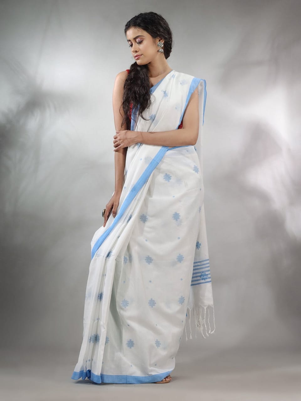 Jhilmil Cotton Saree