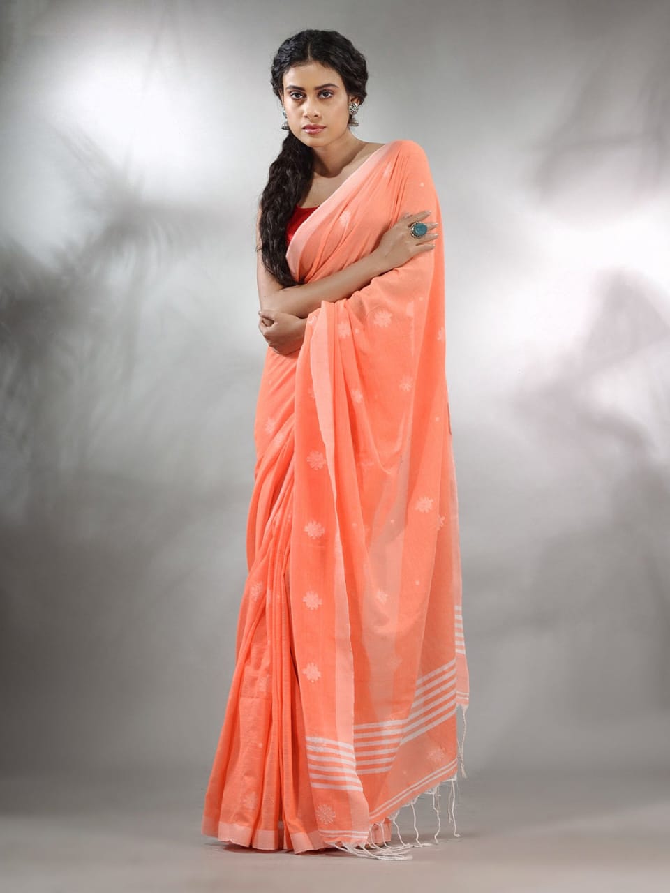 Jhilmil Cotton Saree