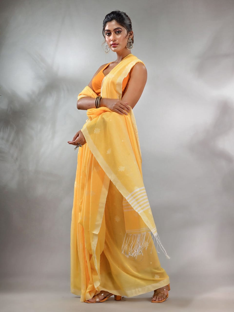 Jhilmil Cotton Saree