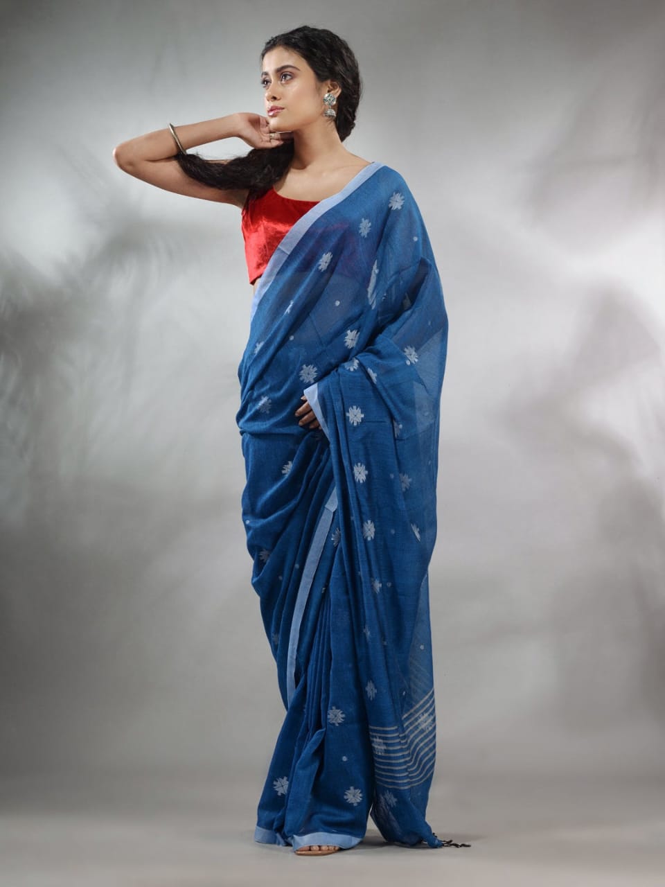 Jhilmil Cotton Saree