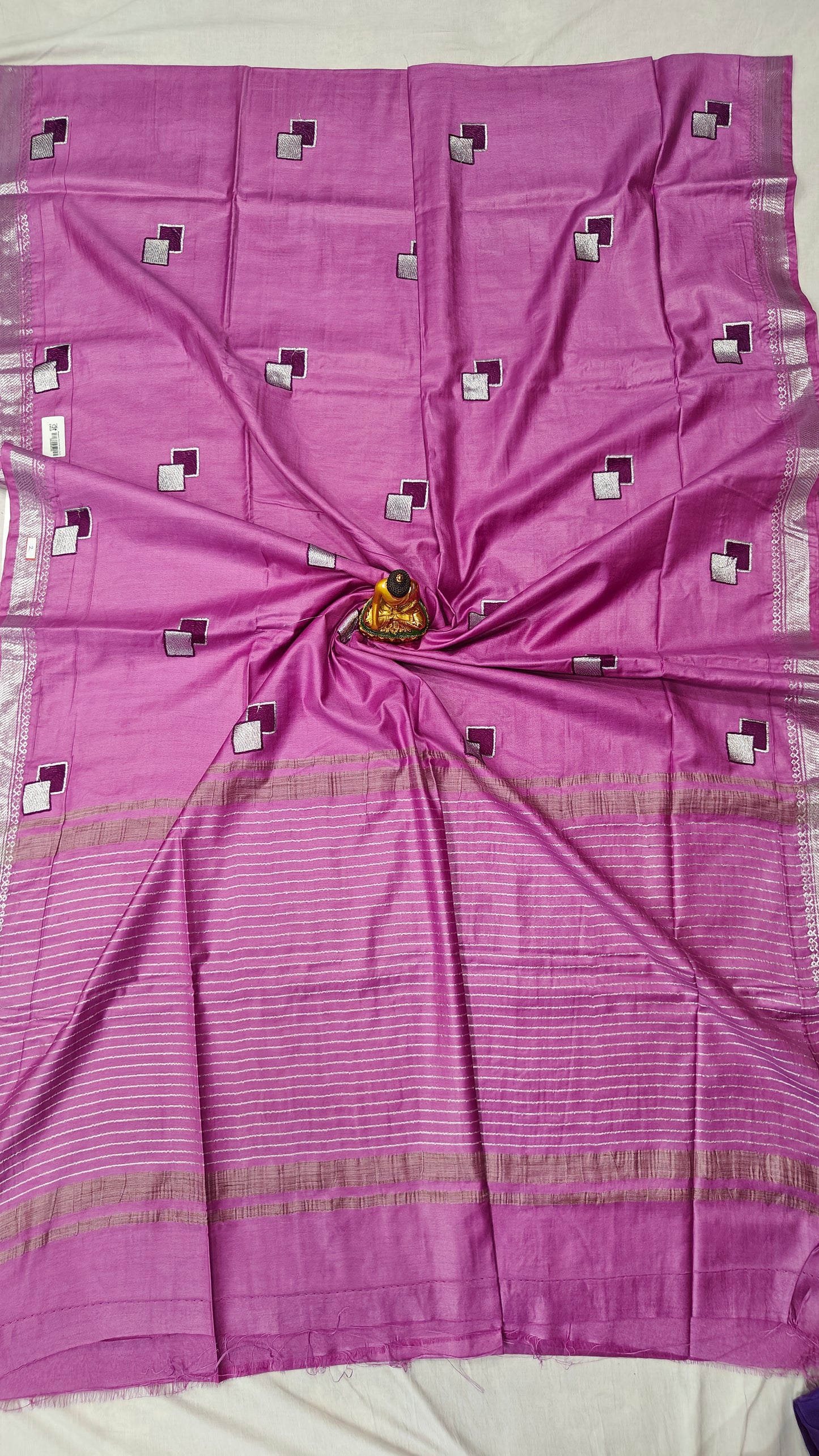 Inbox Bhagalpuri Semi Silk Saree