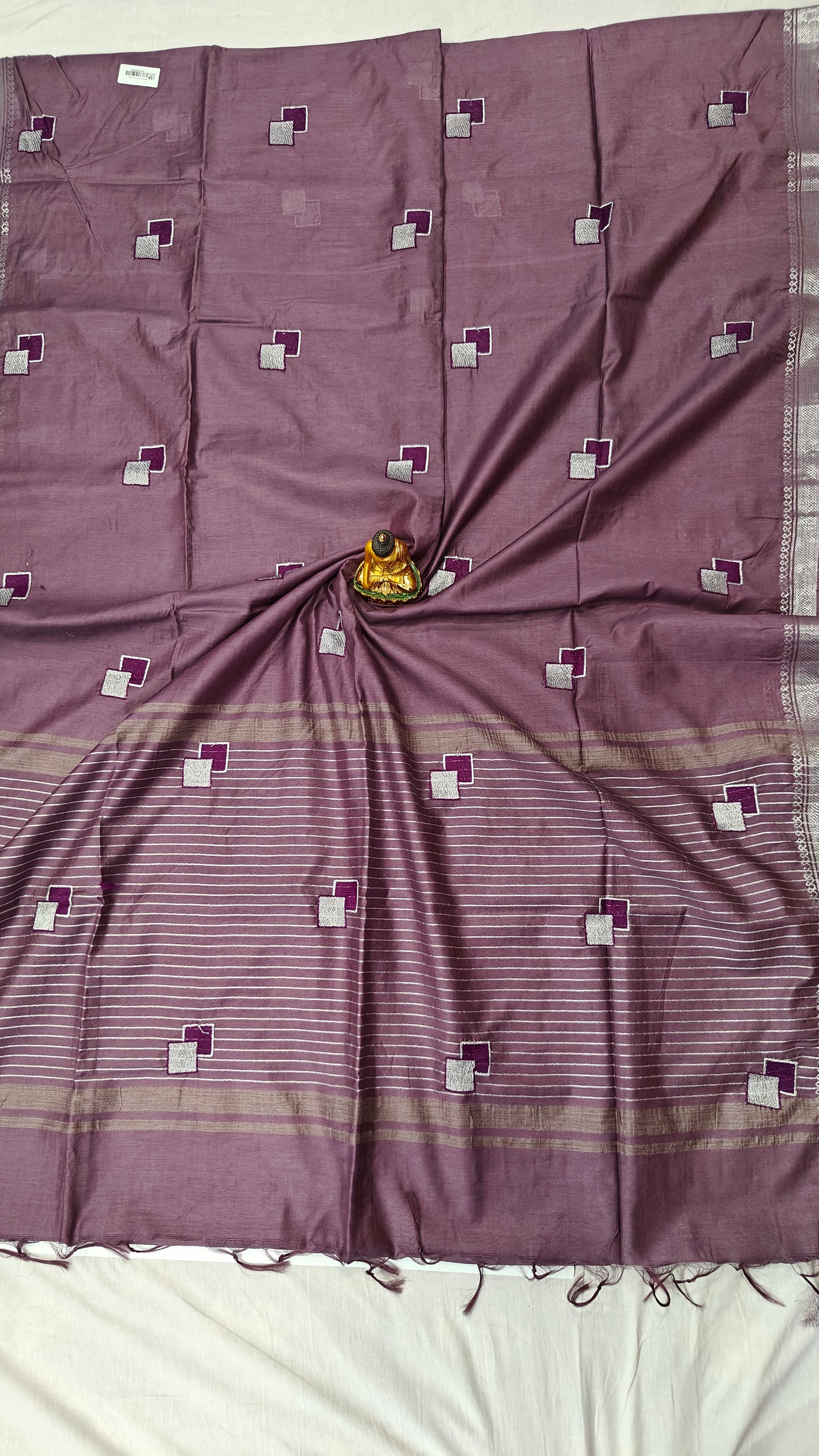 Inbox Bhagalpuri Semi Silk Saree