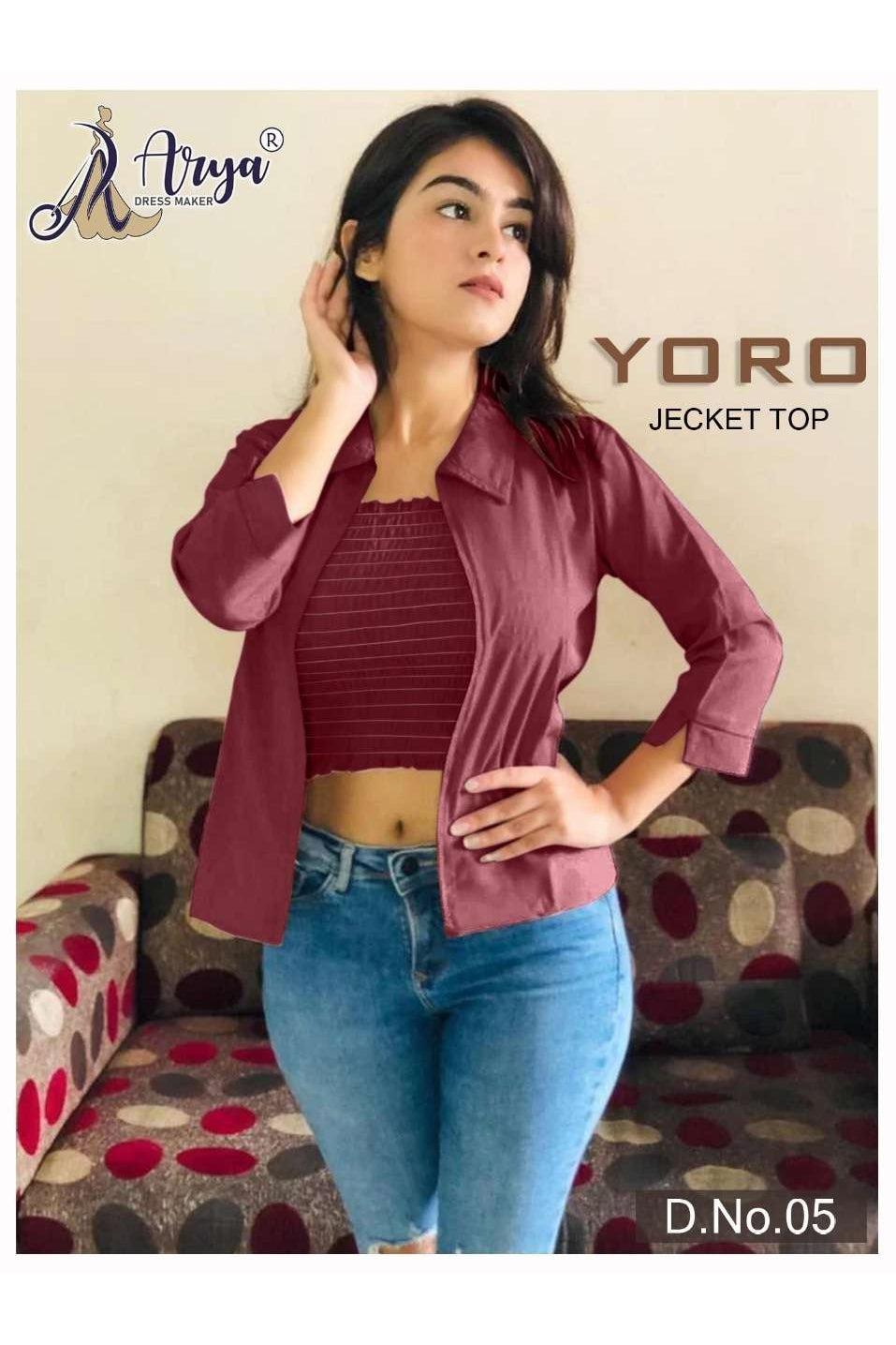 Imported YORO Jacket by Arya (Inner & Jacket Only)