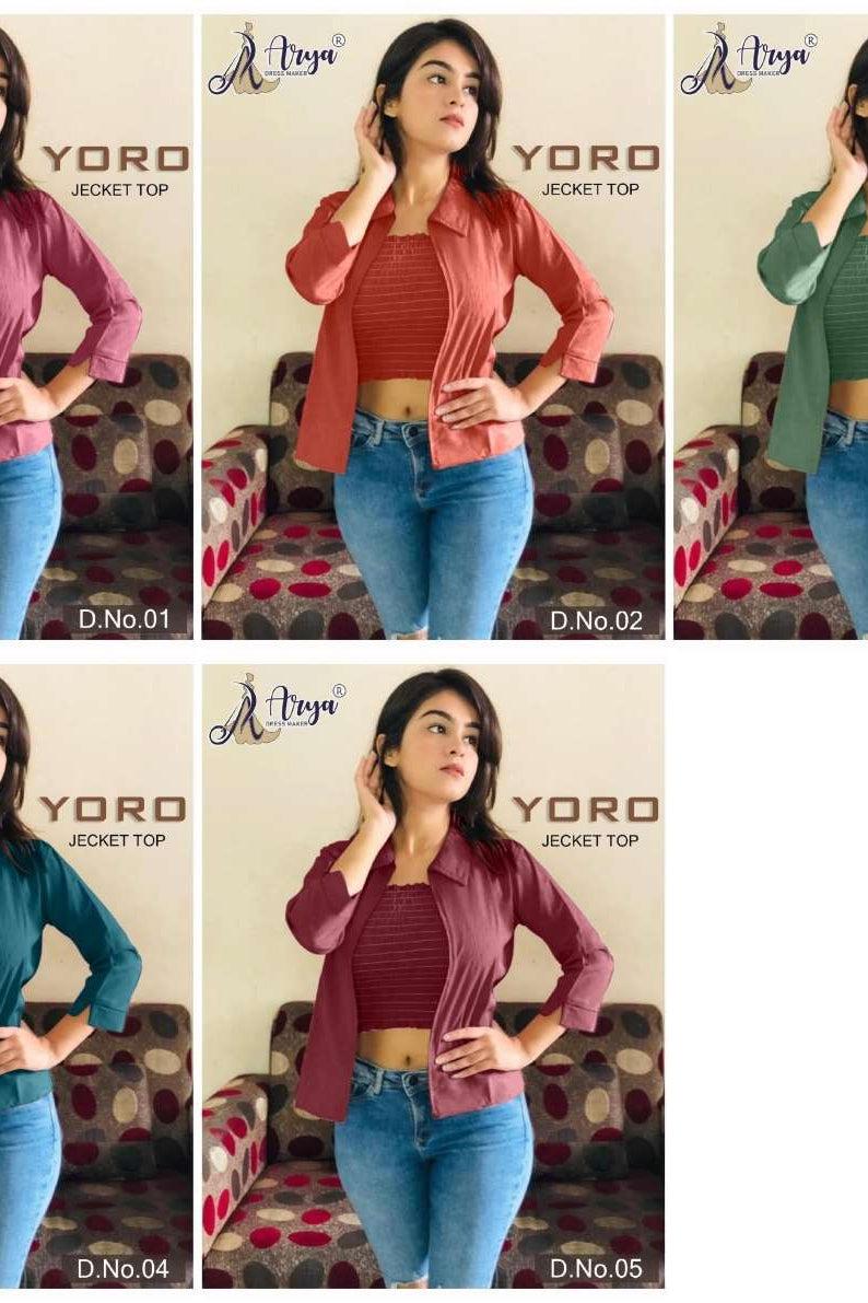 Imported YORO Jacket by Arya (Inner & Jacket Only)