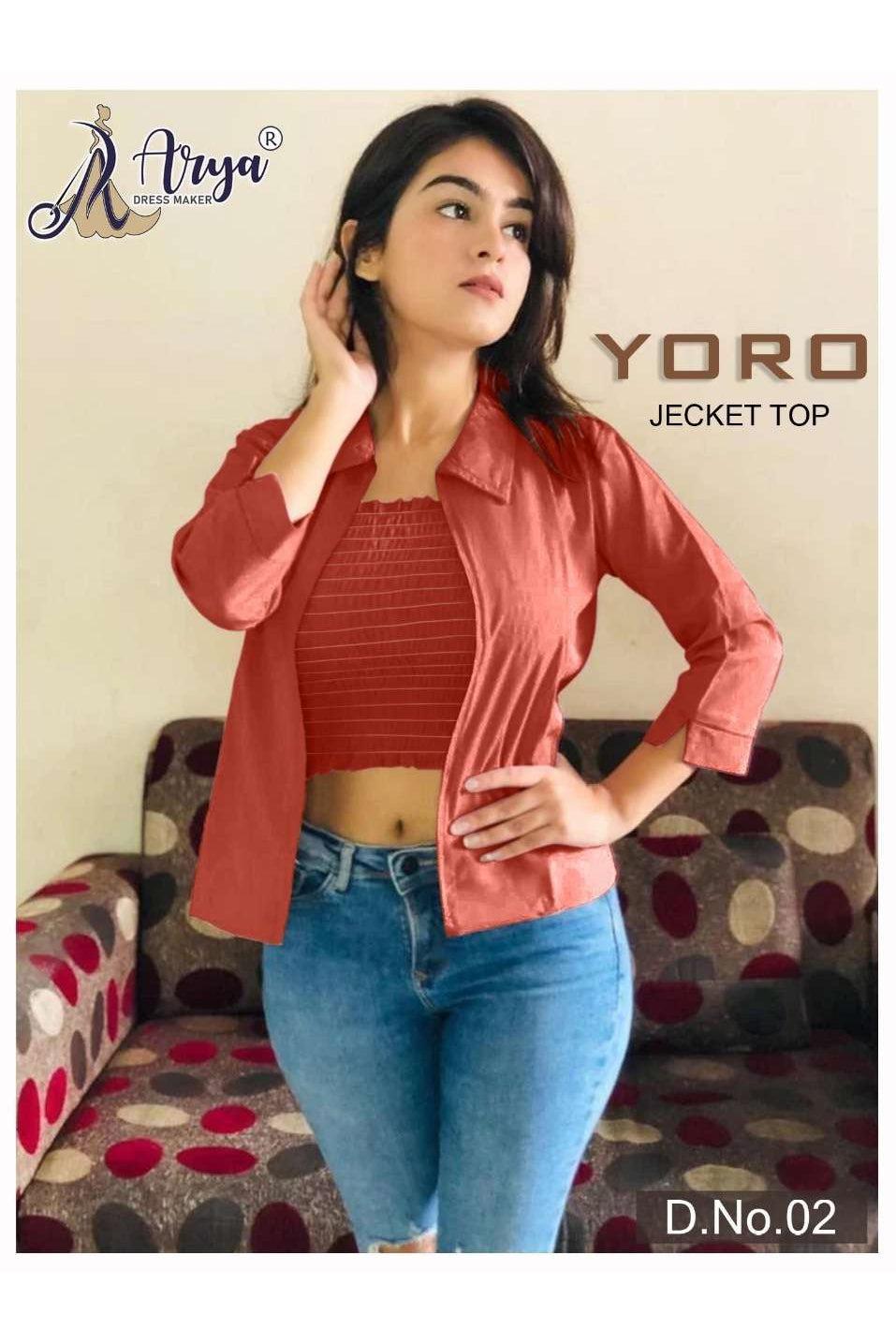 Imported YORO Jacket by Arya (Inner & Jacket Only)