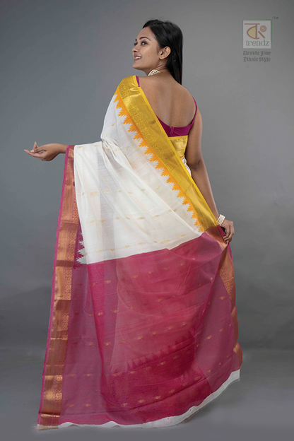 গঙ্গা যমুনা কোটা বেনারসি শাড়ি 