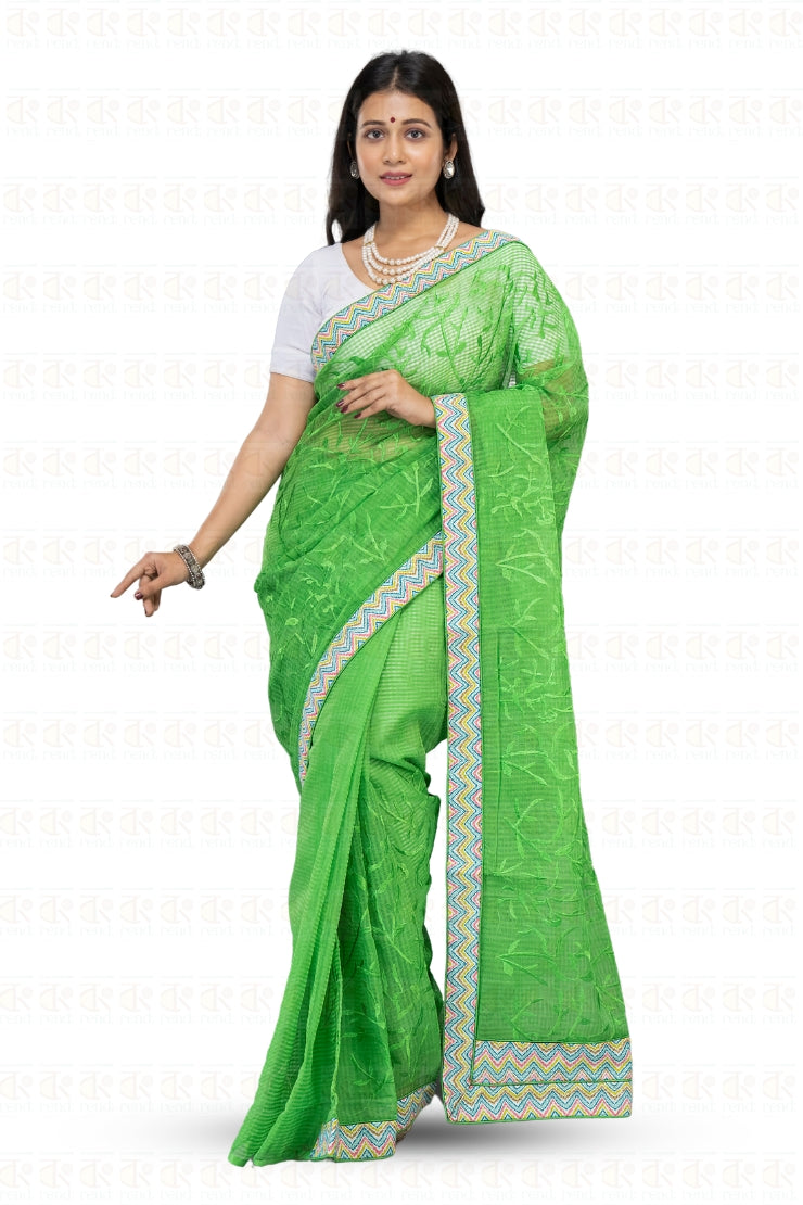 Kota Embroidered Boutique Saree