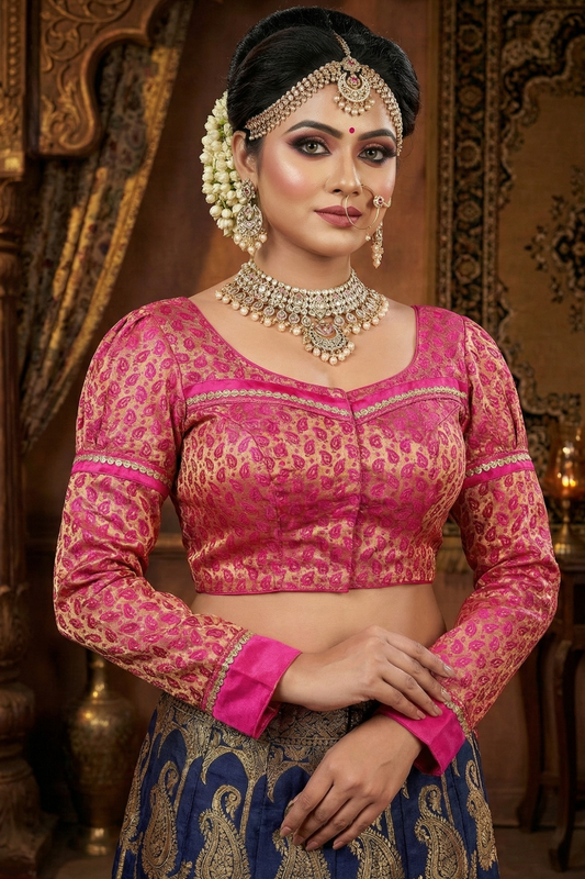 Bridal Designer Blouse. Perfect for marriage bride blouse. 