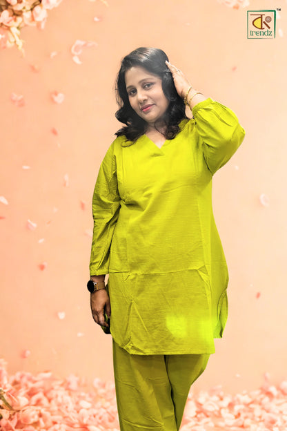 প্লেইন অফিস ওয়্যার কোঅর্ড সেট