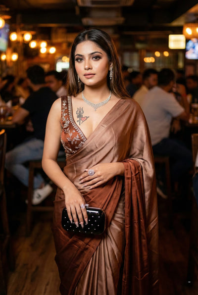 রঙ্গোলি সিল্ক রেডি টু ওয়্যার শাড়ি