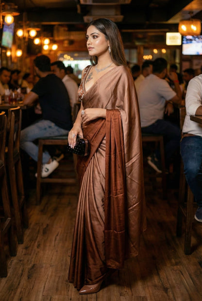 Rangoli Silk Ready to Wear Saree – View 10 | Bong Trendz