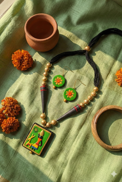 Terracotta jewelry Set 37