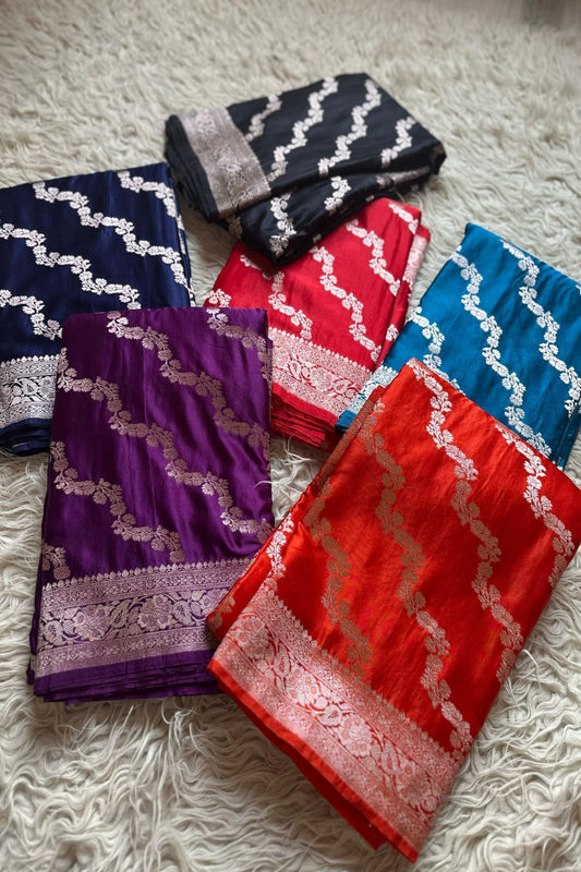 Soft Mashru Kathan Silk Saree