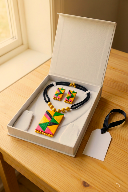 Terracotta jewelry Set 36