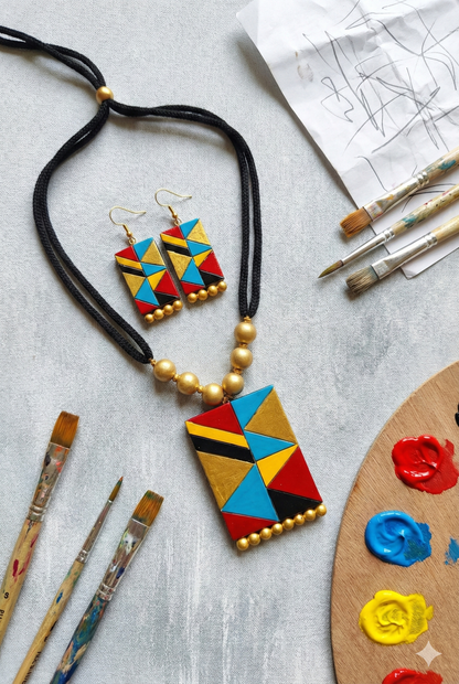 Terracotta jewelry Set 36