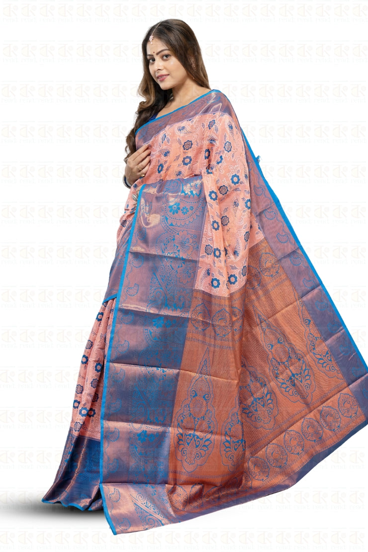 Tissue Fancy Brocade Saree