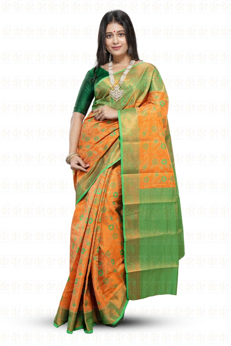 Tissue Fancy Brocade Saree