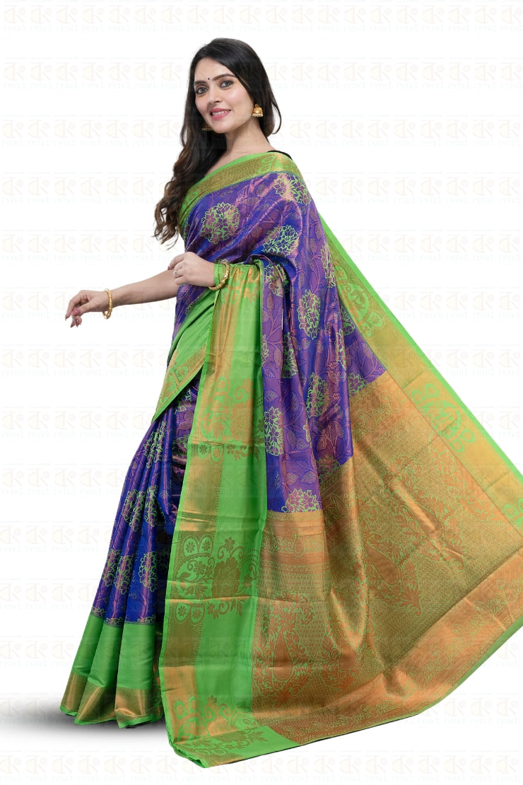 Tissue Fancy Brocade Saree