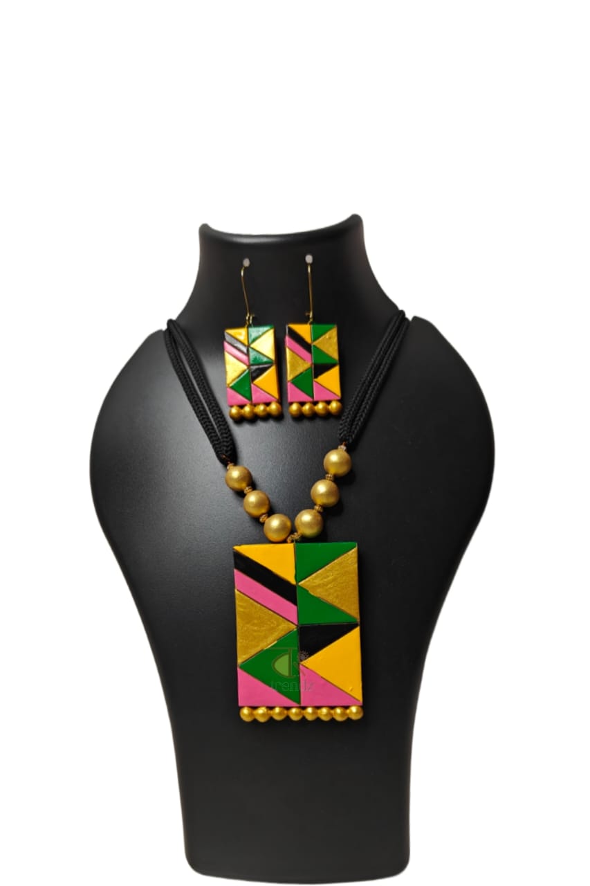 Terracotta jewelry Set 36