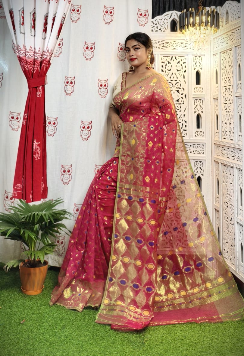 Zari Handloom  Dhakai Jamdani