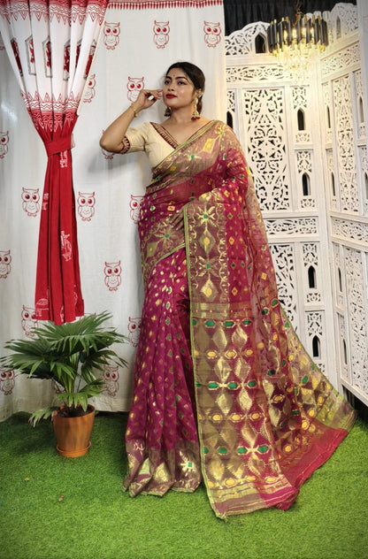 Zari Handloom  Dhakai Jamdani