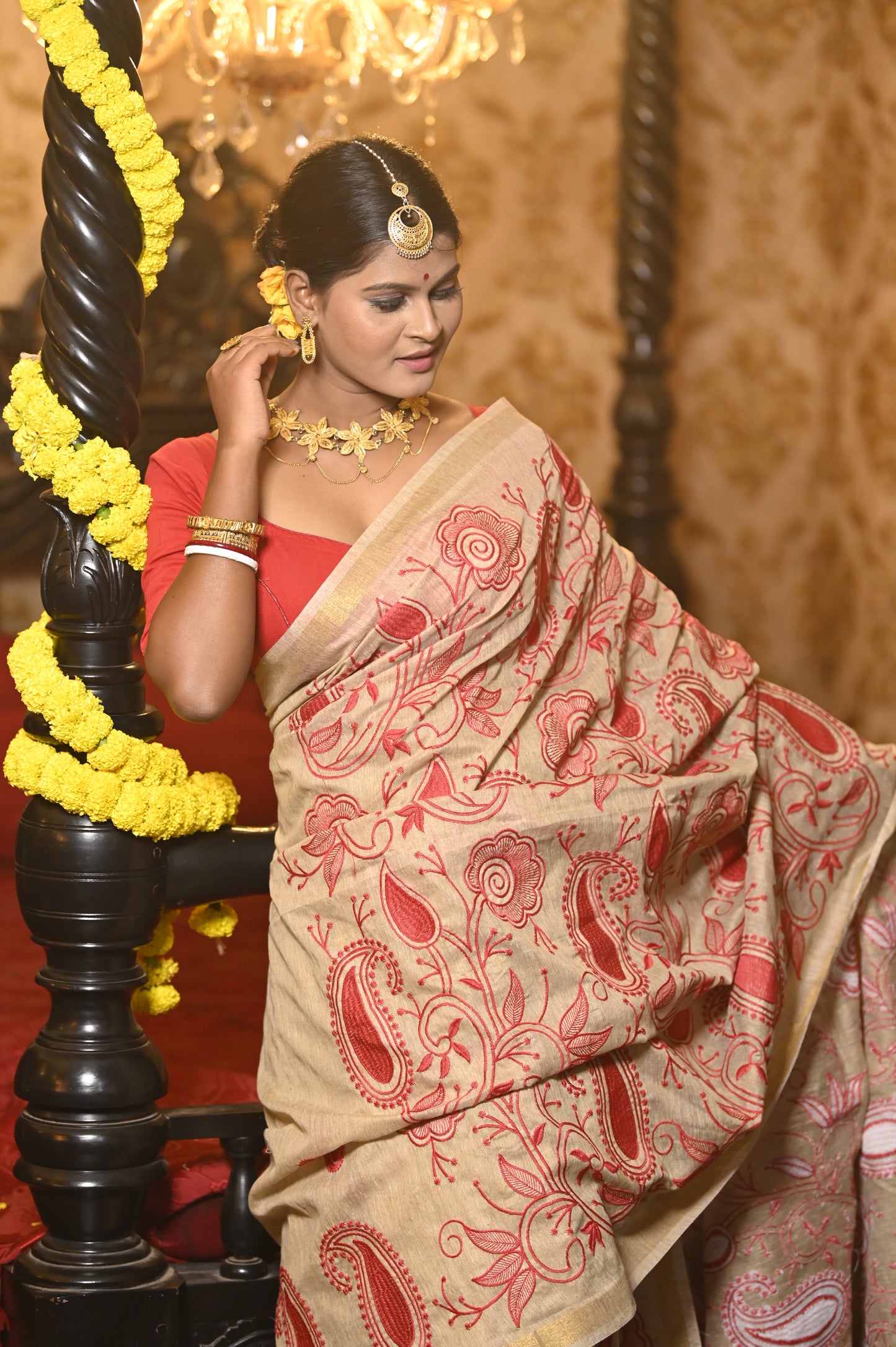 Maya Jaal Banswara Silk Saree