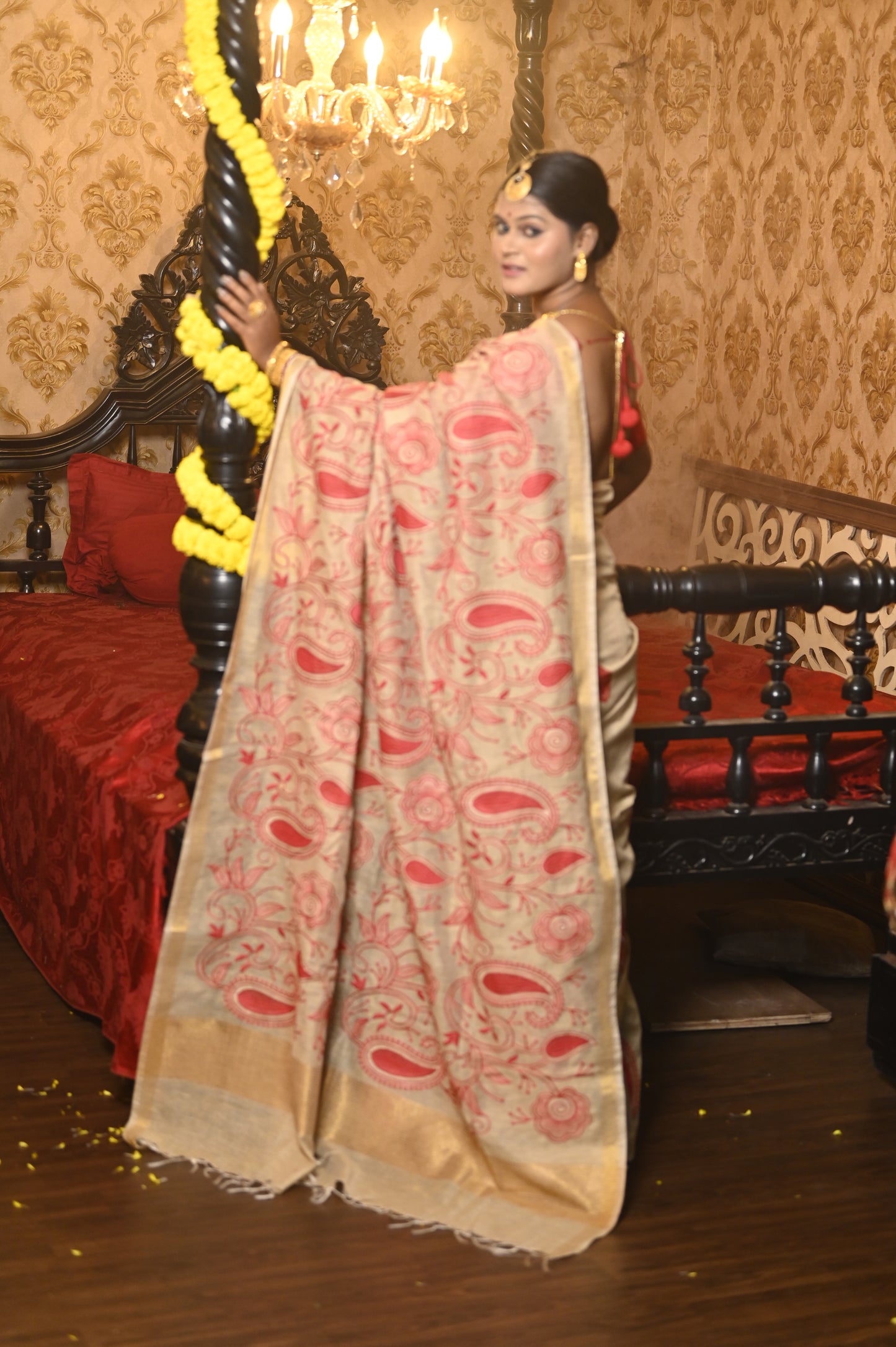 Maya Jaal Banswara Silk Saree